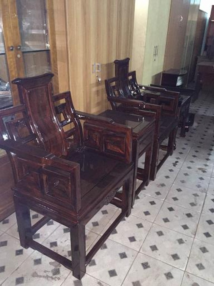 Thanh Lý Bộ Salon Tiếp Khách Gỗ Lim 